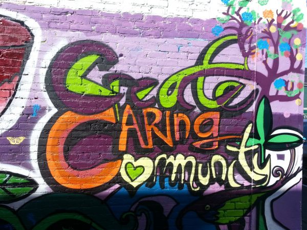 Mural: create caring community