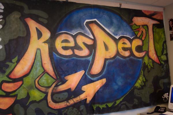 banner art: Respect!