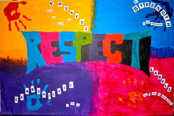 Respect collage